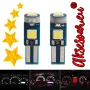 Супер ярка T5 Led крушка 3SMD 3030 светлина Лампа за арматурното табло на кола индикатор за табло, снимка 3