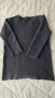 Сиво плетено сако/жилетка AMISU – XS/S, снимка 6