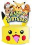 Happy Birthday Pokemon Пикачу Покемон картонен топер табела надпис украса за торта рожден ден парти, снимка 1 - Други - 37168059