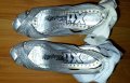 Дамски сребристи обувки , снимка 5