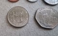 Монети. Мавриций. 5, 20  цента.  1/2 , 1  и 10 рупии. 5 бройки., снимка 4
