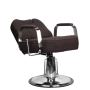 Бръснарски стол Rufo -черен/кафяв, снимка 5