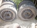 джанти с гуми 15цола-Мерцедес124, снимка 1