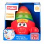 WINFUN Играчка за дърпане - музикален рак с рингове 747, снимка 1