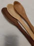 Дървени издълбани бъркалки 3 броя. , снимка 5