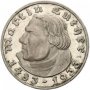 Монета Трети Райх 2 Reichsmark 1933 г Мартин Лутер