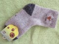 Детски вълнени чорапи-вълна от як, Монголия,размер 5-9/10 години