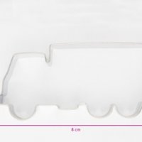 Камион Тир метална форма резец тесто фондан сладки бисквитки, снимка 1 - Форми - 34362303