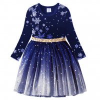 Коледна рокля, снимка 1 - Детски рокли и поли - 30920975