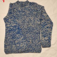 Вълнени Пуловери домашно плетени, снимка 1 - Блузи с дълъг ръкав и пуловери - 40217262