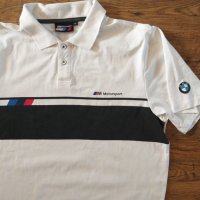 BMW M Motorsport polo shirt - страхотна мъжка тениска КАТО НОВА , снимка 3 - Тениски - 42300401