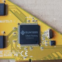 PCI to 2 Serial Ports Expansion Card SUNIX SER5037T, снимка 6 - Други - 38706516