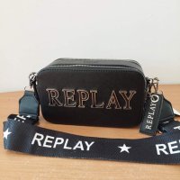 Черна чанта/реплика  Replay  код SG-Y14, снимка 1 - Чанти - 42454380