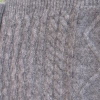 Сив пуловер от 100% кашмир, нов, размер L, Монголия, снимка 6 - Пуловери - 37431991