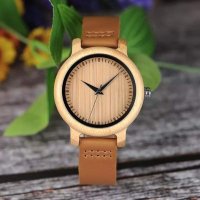Класически дамски дървен часовник, снимка 6 - Дамски - 39053009