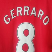 Liverpool Steven Gerrard Warrior футболна тениска фланелка Джерард Ливърпул размер L, снимка 3 - Тениски - 42314712