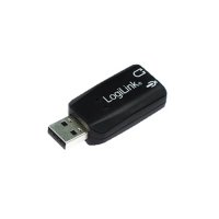 Звукова карта USB2.0 LogiLink SS3005415, снимка 1 - Слушалки за компютър - 38763599