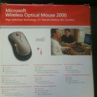 Безжична оптична мишка на Microsoft 2000 dpi1000 USB приемник, снимка 2 - Клавиатури и мишки - 33694262
