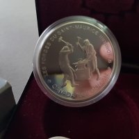1 сребърен долар 1988 година Канада Елизабет II сребро в качество, снимка 2 - Нумизматика и бонистика - 35285238