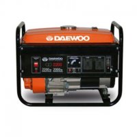 Бензинов монофазен генератор DAEWOO GD 2200 / AVR / ръчен старт, с четки / 2,2kW, 15 l, снимка 1 - Други машини и части - 34000665