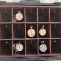 Куфар за пренасяне и съхранение на джобни часовници