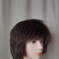 Резервирани Oriob Кестенява къса ,права перука , снимка 11 - Аксесоари за коса - 38338484