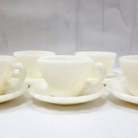 Чаши за чай с чинийки 6 бр. , снимка 2 - Сервизи - 34539437