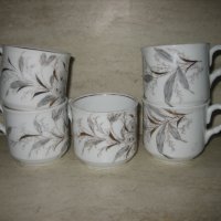 5 красиви чашки за кафе, снимка 1 - Чаши - 33960799