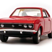 Opel Manta A 1970 - мащаб 1:39 на Welly моделът е нов в кутия, снимка 2 - Колекции - 42686084