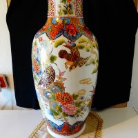 Ming Dynasty китайска порцеланова ваза 62 см. , снимка 4 - Вази - 30697912