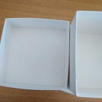 Бели кутиики неукрасени за персонална украса, снимка 6 - Декорация - 29446138