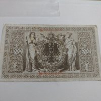 Райх банкнота - Германия - 1000 марки / 1910 година- 17954, снимка 11 - Нумизматика и бонистика - 31034691