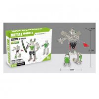 Метални 3Д конструктори робот 3D, снимка 2 - Конструктори - 35163900