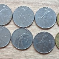 Лот 13 монети ИТАЛИЯ л40, снимка 1 - Нумизматика и бонистика - 33739959