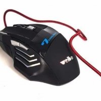 Промо! Геймърска мишка X7, USB кабел,led подсветка, снимка 2 - Клавиатури и мишки - 29154477
