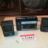 usef-walkman+speakers 1006221945, снимка 3 - Радиокасетофони, транзистори - 37045699