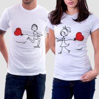 ПРОМОЦИЯ! Тениски, блузи и суичъри за двойки по ваш дизайн, снимка 6 - Тениски - 31264159
