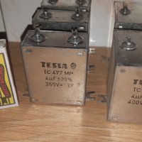 кондензатори TESLA, снимка 1 - Друга електроника - 29388211