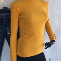 Дамска блуза поло  рипс КОД 6, снимка 2 - Блузи с дълъг ръкав и пуловери - 31075864