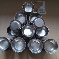 Шоли купички купи алпака хром неръждавейка хром-никел , снимка 3 - Обзавеждане на кухня - 39949325