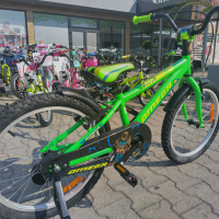 Детски велосипед 20" MASTER зелен, снимка 5 - Велосипеди - 44583133