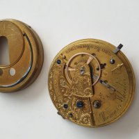 Механика за джобен часовник Thomas Wheeler Preston, снимка 4 - Антикварни и старинни предмети - 42059201