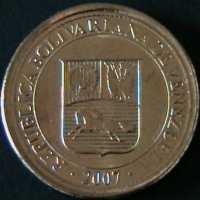 50 центимос 2007, Венецуела, снимка 2 - Нумизматика и бонистика - 32141526