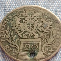 Сребърна монета 20 кройцера 1758г. Франц първи Свещена Римска империя 12235, снимка 10 - Нумизматика и бонистика - 42887110
