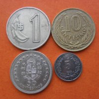 Лот монети Уругвай, снимка 1 - Нумизматика и бонистика - 40594615