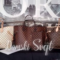 Neverfull Louis Vuitton нова дамска чанта, снимка 1 - Чанти - 30387459