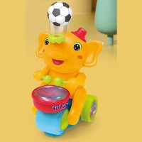 Музикална детска играчка слонче, снимка 2 - Образователни игри - 42077827