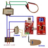 Управление контролер за точкова заварка консумативи spot welder 18650, снимка 4 - Друга електроника - 21101086