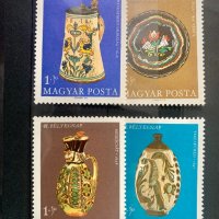 1459. Унгария 1968 = “ Изкуство. Керамика. Stamp day  “ , **, MNH, снимка 1 - Филателия - 40090991