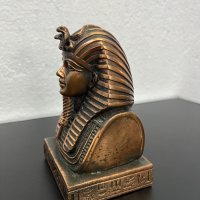 Метален бюст на Тутанкамон. №4737, снимка 7 - Колекции - 42892017